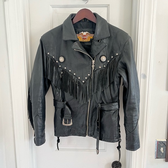 Women’s Harley-Davidson Fringe Motorcycle Jacket‎
